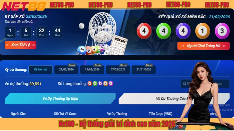 Net88 – Hệ thống giải trí đỉnh cao năm 2026